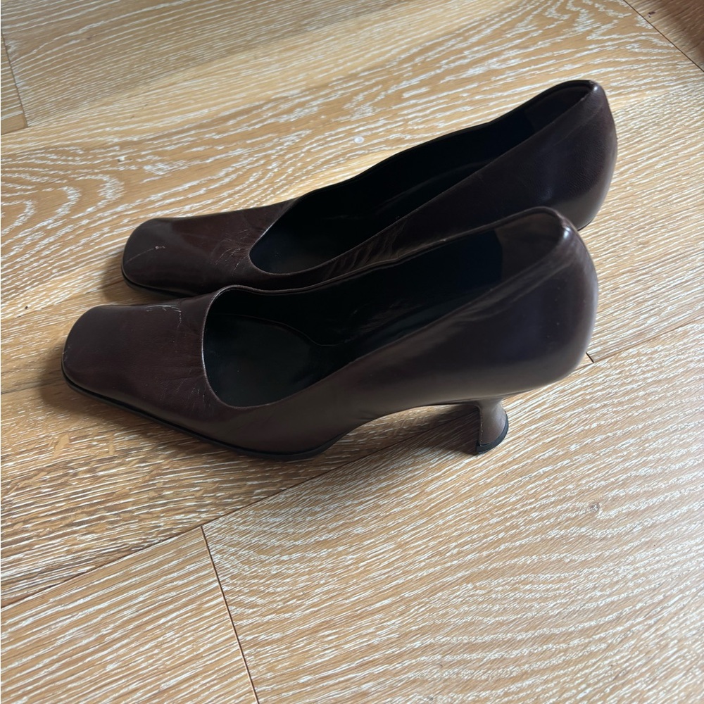 Prada Brown Women's Heels